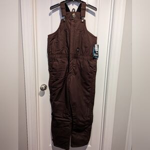 NWT Berne Youth Insulated Bibs XL 18-20